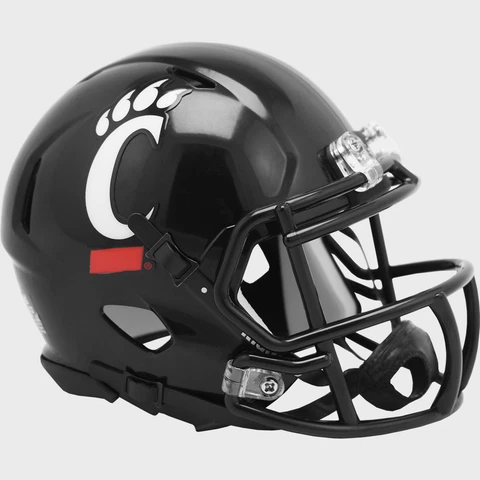 CINCINNATI BEARCATS NCAA Riddell SPEED Authentic MINI Football Helmet Cover