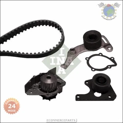 Pompe À Eau + Kit De Courroie De Distribution Ina Pour Citroën Jumpy Zx Fiat Uly - Photo 1/3
