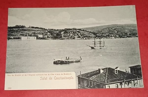 CPA - Turquie - Vue de Kouléli et de l'Hôpital Militaire Salut de Constantinople - Imagen 1 de 2