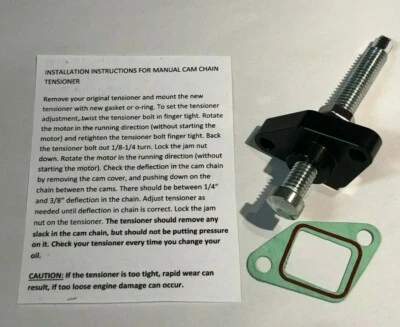 Ajustador manual tensor de cadena de levas Husqvarna 2001-2003 SM R TC TE 570 NEGRO Foto 1 de 4