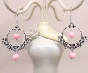 Orecchini swarovski rosa pastello - Imagen 1 de 1