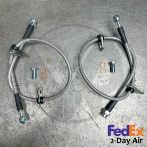 Stainless Steel SS Front Brake Line Replacement Kit For 94-01 Acura Integra DC2 - Picture 1 of 5