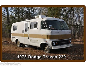 1973 Dodge Travco 220   Refrigerator / Tool Box  Magnet - Picture 1 of 1
