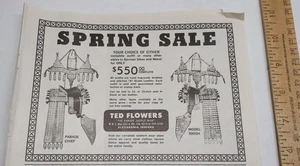 1965 - TED FLOWERS "The Parade Saddle Man" - magazine ad - listing #8129 - Picture 1 of 7