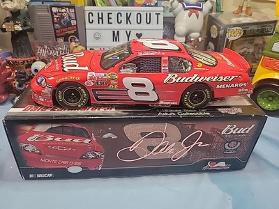 Dale Earnhardt Jr #8 Budweiser 2007 Monte Carlo SS Motorsport Authenti 1/18 Foto 1 de 4