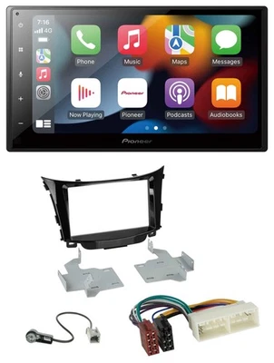 Pioneer DAB Bluetooth 2DIN USB MP3 Autoradio für Hyundai I30 (ab 2017) - Bild 1 von 4