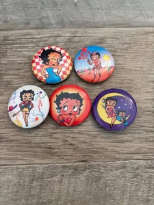 Betty Boop Pins - 5 Stück - 1980 - Bild 1 von 7