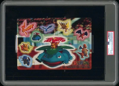 PSA 6 1999 Bandai Pokemon Stadium Times Jumbo Cardass W Venusaur  - Image 1 of 4
