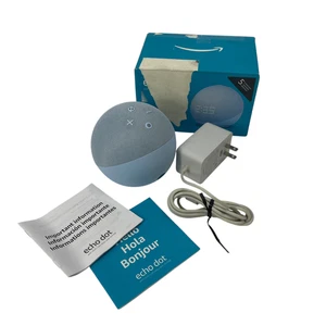 Amazon C4E8S3 Echo Dot 5th Gen Smart Speaker Cloud BLUE #UG7885 - Picture 1 of 13