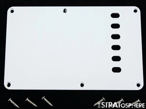 Fender Jimi Hendrix Stratocaster Strat TREMOLO COVER piastra bianca. - Foto 1 di 1