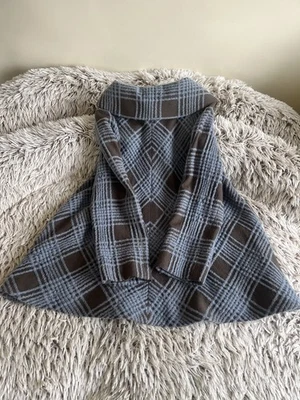 Gorgeous Designer Alberta Ferretti Philosophy Swing Style Wool Coat - Size 8-10 — 第 1/4 张图片