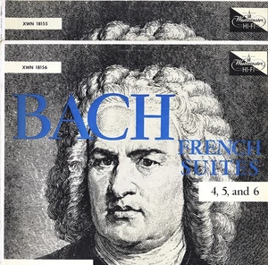 2LP Set REINE GIANOLI Piano BACH 6 French Suites WESTMINSTER XWN-18155/6 1952 Rc - Picture 1 of 3