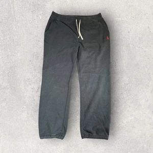 Polo Ralph Lauren Classic Fit Fleece Drawstring Sweatpants Mens Size XL Black - Picture 1 of 12