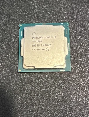 Procesador CPU Intel Core i5-7500 3,4 GHz SR335 cuatro núcleos LGA1151 Foto 1 de 2