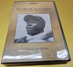 Sports Century Greatest Athletes Hank Aaron ESPN DVD (New, Sealed, 2007) - Picture 1 of 11