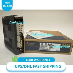 1PC Mitsubishi MR-J3-20B Servo Drive New In Box US Free TAX MRJ320B - Picture 1 of 2