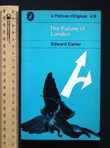 The Future of London by Edward Carter, 1962 1st Edition Pelican Classic PB - Picture 1 of 19