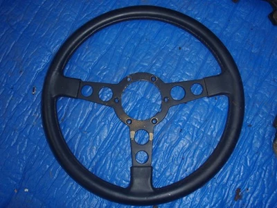 1970 1971 1972 1973-1981 Trans Am Firebird Formula Pontiac Black Steering Wheel - Image 1 of 4