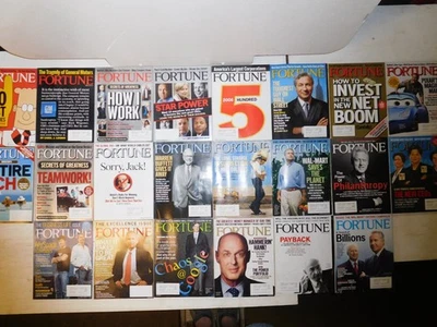 22 Vintage 2006 Fortune Magazine Lot Including the Fortune 500 & Google Issues - Image 1 of 4