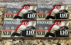 4 - Maxell XLII 110 Audio Cassette Tapes High Bias NEU VERSIEGELT - Bild 1 von 5