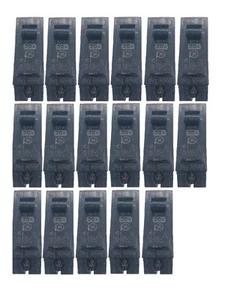 Disjoncteur 17 GE THQB120 RT-692 1 pôle 20 ampères E-11592 HACR THQB - Photo 1/9