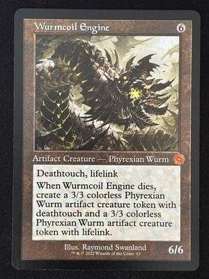 1x MTG Wurmcoil Engine - The Brothers' War: Retro Frame Artifacts (BRR) #63 - Image 1 of 2