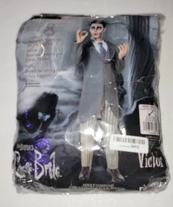 Verkleidung Leiche Braut Victor Kostüm Herren groß Tim Burton Halloween Erwachsene Set - Bild 1 von 3