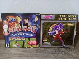 Taco Bell promo PC game for Windows Mini Golf Adventures Space & Tek Kids Flash - Picture 1 of 3