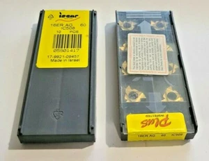 16ER AG60 IC508 ISCAR *** 10 INSERTS *** FACTORY PACK *** - Picture 1 of 1