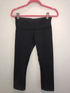 Lululemon kurze Leggings Gr. 6 schwarz Fitness Yoga - Bild 1 von 8