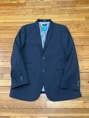 Marc Ecko Blazer Jacket Men's 44L Sport Coat Two Button Charcoal Gray - Image 1 of 4