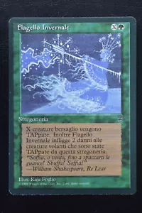 Magic The Gathering MTG WINTER BLAST ITALIAN Legends Italian LP Lightly Played - Foto 1 di 2