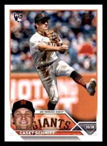 2023 Topps Update  #US133 Casey Schmitt San Francisco Giants RC