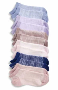 Brand New Zella Girl's Ankle Socks 6 Pack Shoe Size 7.5 - 11.5 - Picture 1 of 1