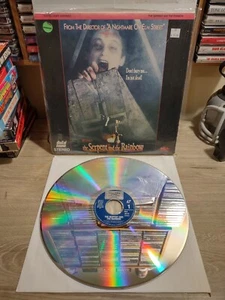 The Serpent And The Rainbow - Laserdisc LD (1988 MCA) Sci-fi Horror  - Picture 1 of 3