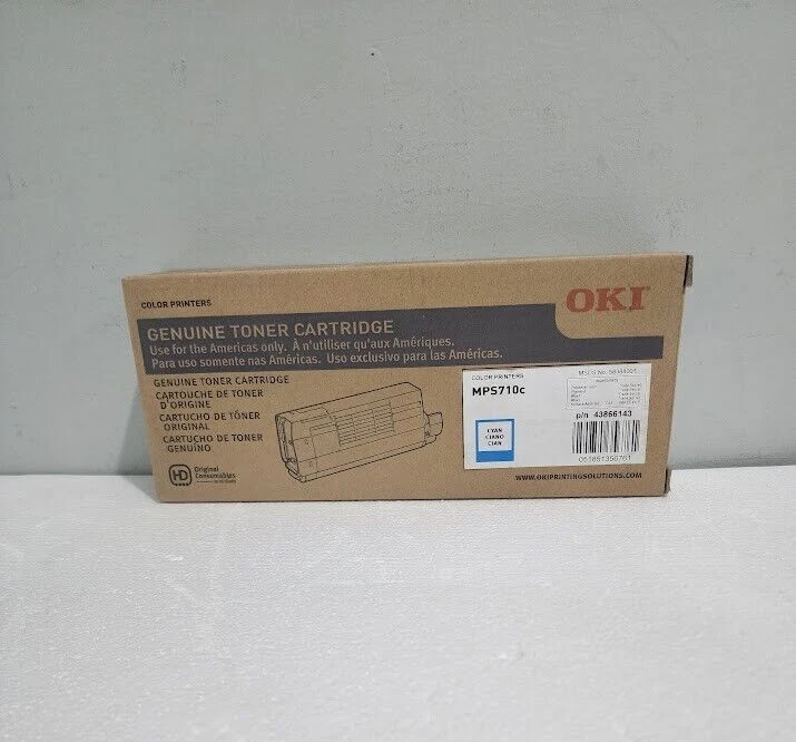 Cartucho de tóner láser cian Oki 43866143 Foto 1 de 1