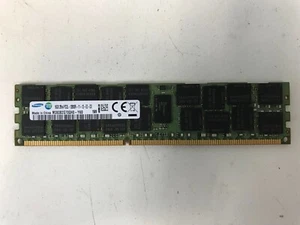 Samsung / 16GB 2Rx4 PC3L-12800R-11-12-E2-D3 / DDR3 Server Memory RAM - Photo 1/3