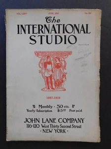 The International Studio - Monthly Fine Art Magazine - June 1918 - 70pgs. - Picture 1 of 8