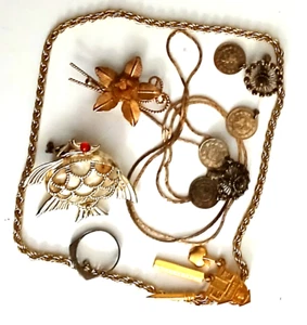 JEWELRY LOT 03 VINTAGE JEWELRY & COSTUME JEWELRY - Picture 1 of 5