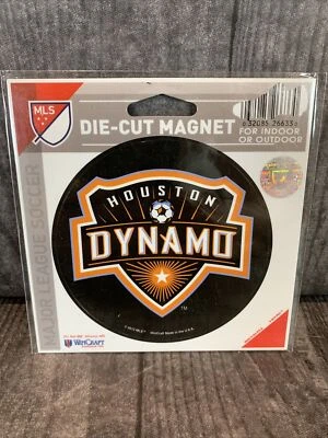 Soccer Magnet Houston Dynamo Die Cut Magnet - Image 1 of 2