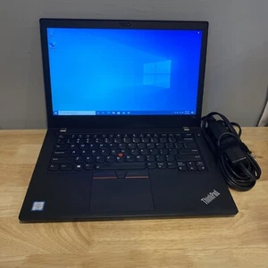 Lenovo ThinkPad T480 8th Gen Core i5-8350u 256GB SSD 8GB 1920x1080 Win 10 Cord - Picture 1 of 9