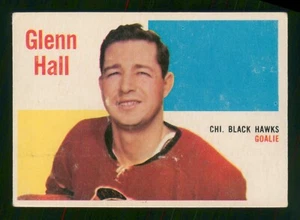 GLENN HALL 1960-61 TOPPS 1960-61 NO 25 VGEX+ 51538 - Bild 1 von 2