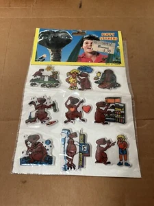 1982 E.T. VINTAGE PUFFY STICKER MIP - Bild 1 von 4