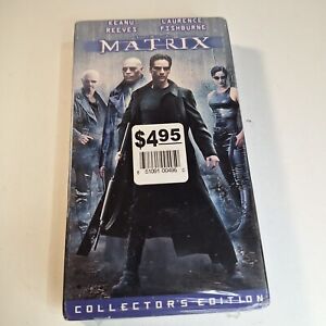 The Matrix (VHS, 1999, Collectors Edition) Sealed