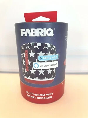 Altavoz inteligente Fabriq Multi Room WIFi con Amazon Alexa rojo blanco azul estrellas U5 nuevo Foto 1 de 4