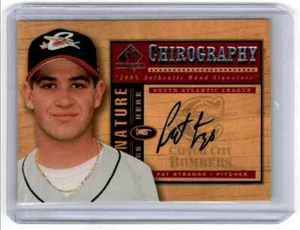 2001 SP Top Prospects Chirography Pat Strange Auto Capital City Bombers #PS - Picture 1 of 2