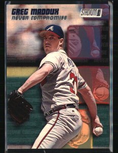 Greg Maddux 1998 Stadium Club Never Compromise #NC8  Baseball Card