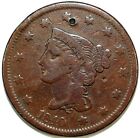 1840 Braided Hair Large Cent Piece ☆☆ Great Set Filler ☆☆ Large Date 118