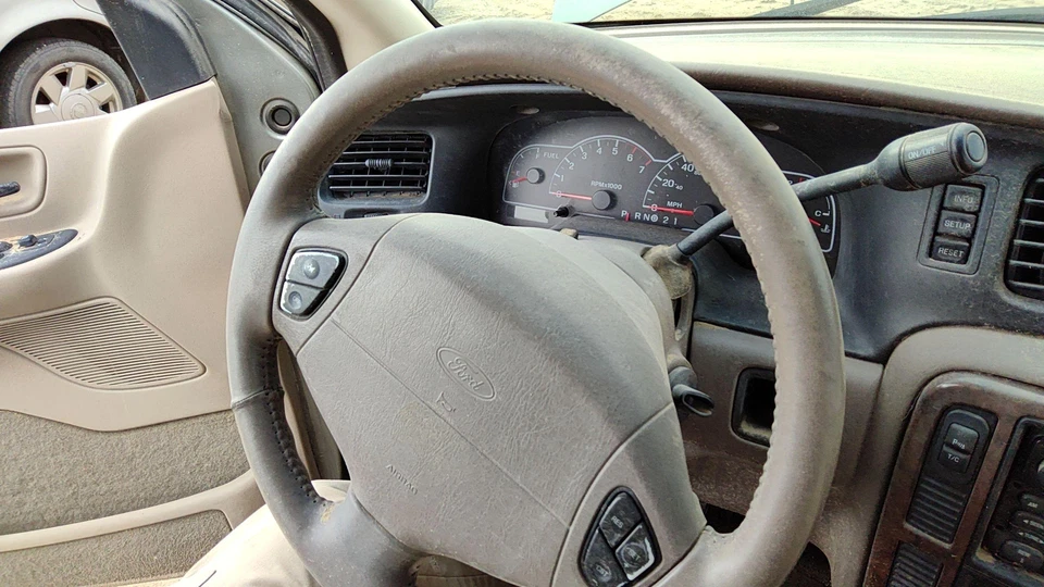 1999 2000 Ford Windstar Steering Wheel Oem Tan Xf2z3600cdd - Image 1 of 4