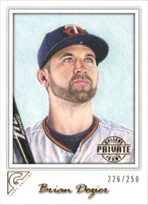 Brian Dozier/250 2017 Topps Gallery edición privada #136 - casi nuevo-como nuevo - Imagen 1 de 1
